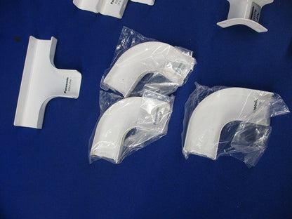 メタルモール付属品A型セット(混在38個入)(ホワイト) DZA111W他