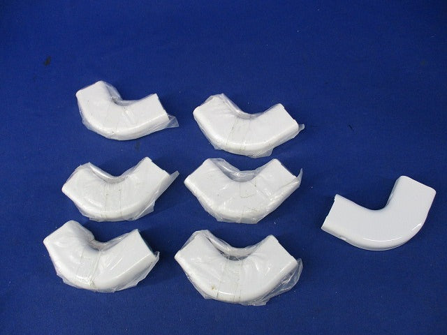 メタルモール フラットエルボ A型(7個入)(ホワイト) DZA120W