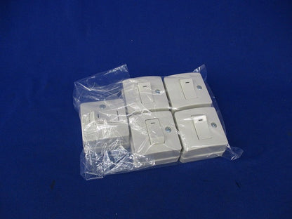 10A角型タンブラスイッチB(5個入) WS3001