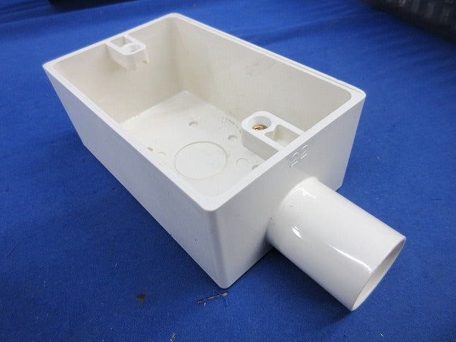 露出スイッチボックス(2個入)(ミルキーホワイト)(付属品不足) SW1-22