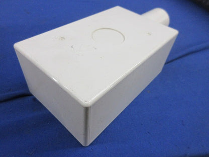 露出スイッチボックス(2個入)(ミルキーホワイト)(付属品不足) SW1-22