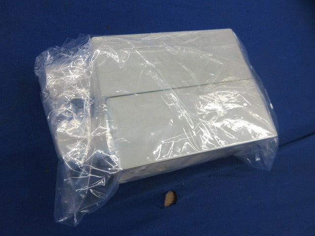 露出スイッチボックス(2個入)(ミルキーホワイト)(付属品不足) SW1-22