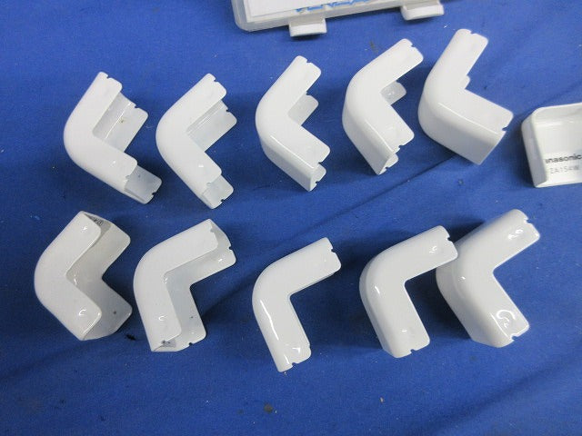 メタルモール付属品A型セット(混在15個入)(ホワイト) DZA128W他