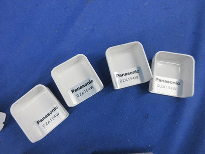 メタルモール付属品A型セット(混在15個入)(ホワイト) DZA128W他