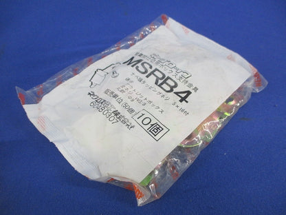 ネグロック 軽量間仕切用ボックス支持金具(10個入×4袋 計40個入) MSRB4