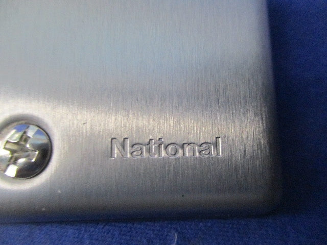 新金属カバープレート2連用(5枚入)National WN7592