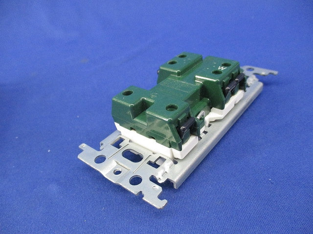 埋込アースターミナル付接地ダブルコンセント(5個入) WTF113238W