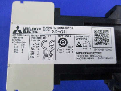 高感度コンタクタDC24V SD-Q11