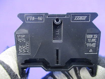 組端子台(2P)(10個入) PTU-40