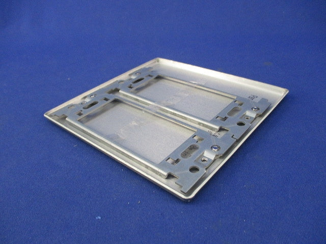 新金属カバープレート2連用(3枚入) WN7592