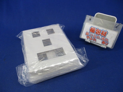 コンセントプレート3連6コ用(4枚入)(ホワイト) WTF8076