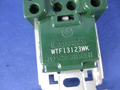 埋込接地ダブルコンセント(5個入) WTF13123WK