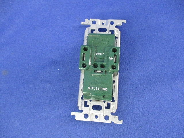 埋込接地ダブルコンセント(5個入) WTF13123WK