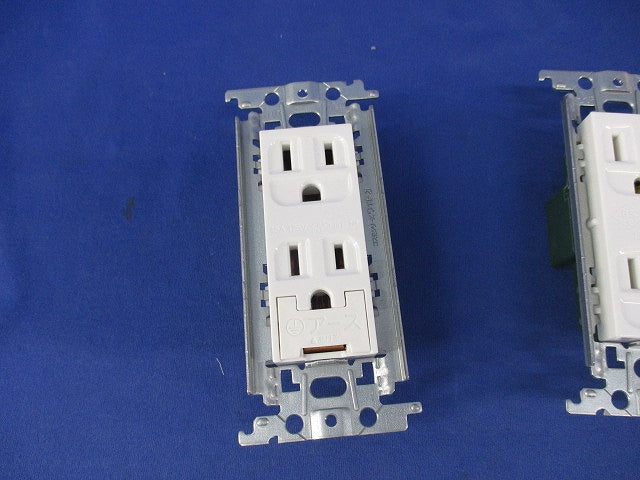 埋込接地ダブルコンセントセット(混在4個入) WTF13123WK他