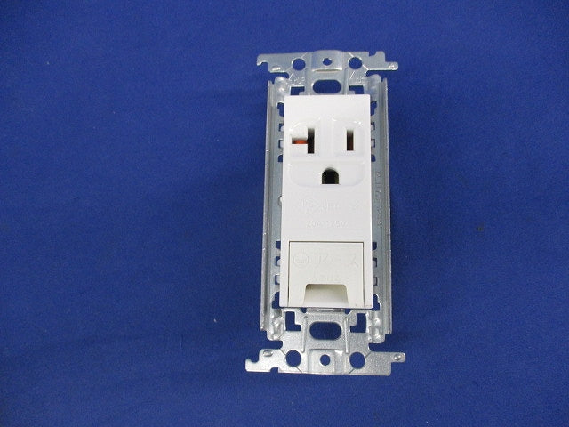 15A・20A兼用埋込アースターミナル付接地コンセント(5個入) WTF19313K