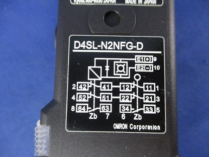 小形電磁ロック・セーフティドアスイッチ D4SL-N2NFG-D