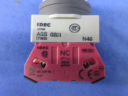 セレクタスイッチφ25 ASS0201+HW-G01