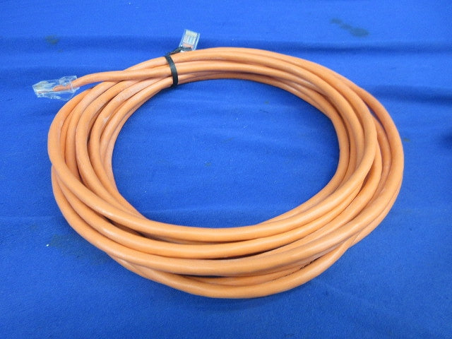 モジュラープラグ付ケーブル長さ約5m(3巻入)(橙) NSEDT