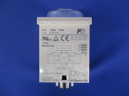 スーパータイマ 24VDC/AC MS4SA-CE
