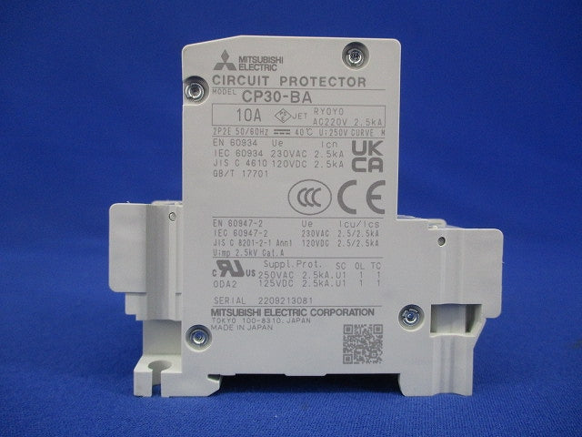 サーキットプロテクタ 2P2E10A CP30-BA2P2E10A