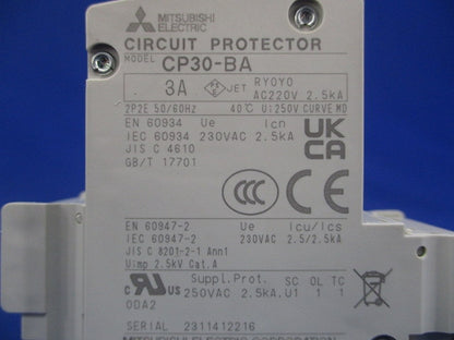 サーキットプロテクタ 2P2E3A CP30-BA2P2E3A