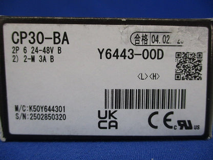 サーキットプロテクタ 2P2E3A CP30-BA2P1E3A
