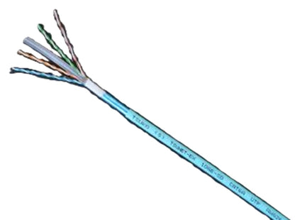 CAT6A LANケーブル ライトブルー 300ｍ TSUNET-EX10GE-SDAWG26-4P