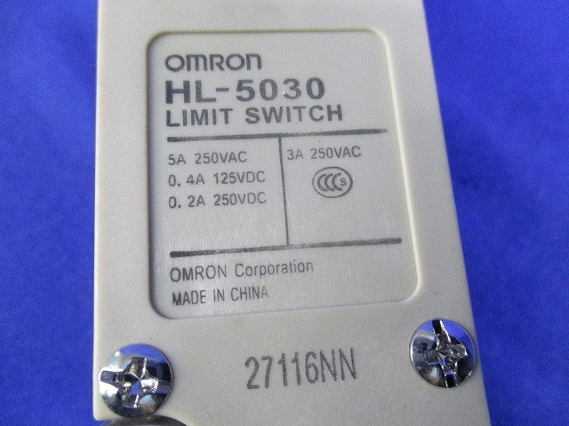小形リミットスイッチ5A250VAC HL-5030