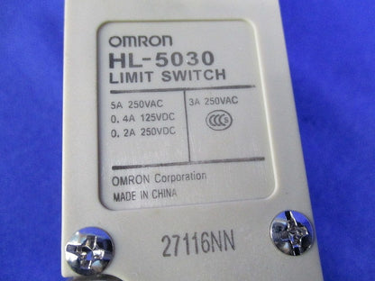 小形リミットスイッチ5A250VAC HL-5030