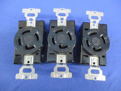 接地3P30A引掛埋込コンセント(3個入)National WF2430