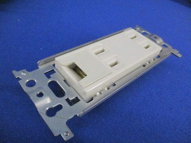 埋込アースターミナル付ダブルコンセント(10個入) WN1532K
