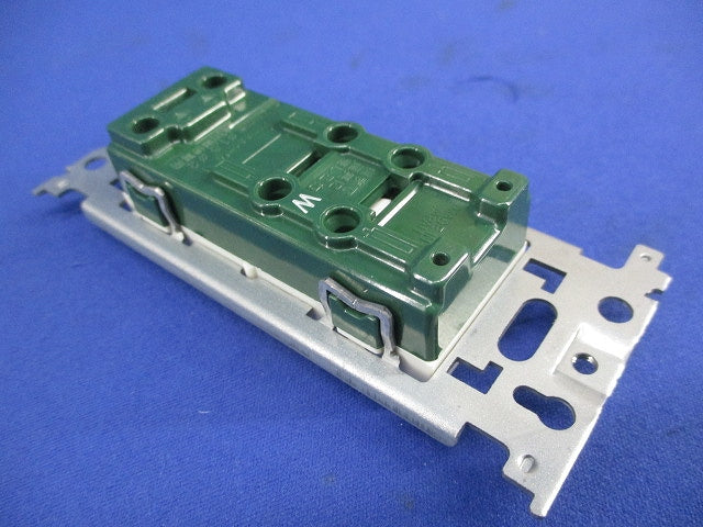 埋込アースターミナル付ダブルコンセント(10個入) WN1532K