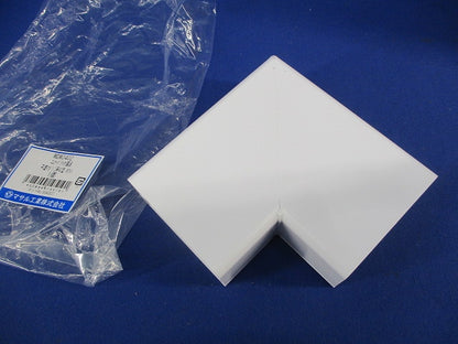 エムケーダクト付属品 平面マガリ3号40型(ホワイト) MDM3402