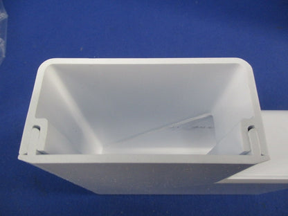 エムケーダクト付属品 平面マガリ3号40型(ホワイト) MDM3402