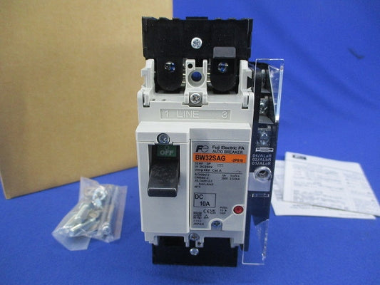 オートブレーカ2P10A(アラームスイッチ付) BW32SAG-2P010