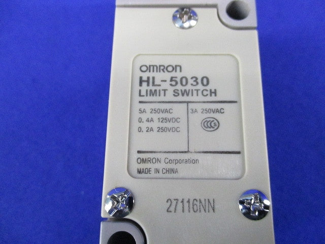 小形リミットスイッチ5A250VAC HL-5030