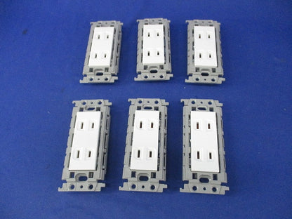 埋込ダブルコンセント(6個入) WTF15024WK