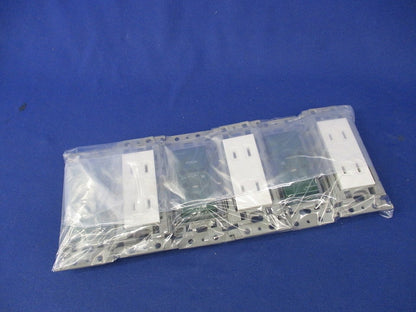 埋込ダブルコンセント(6個入) WTF15024WK