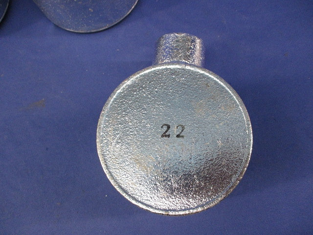 丸型露出ボックス(1方出)(6個入)亜鉛 22