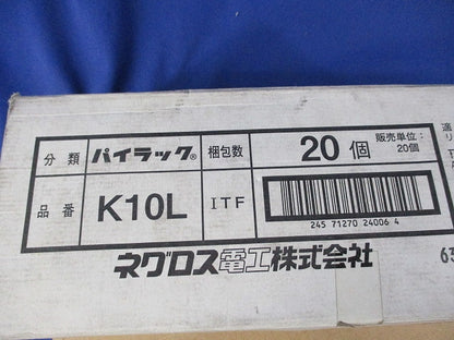 パイラック リップみぞ形鋼用管・ボックス支持金具(20個入) K10L