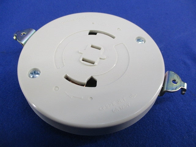 コンセント付引掛埋込ローゼット(4個入)(ミルキーホワイト) WG6420WK