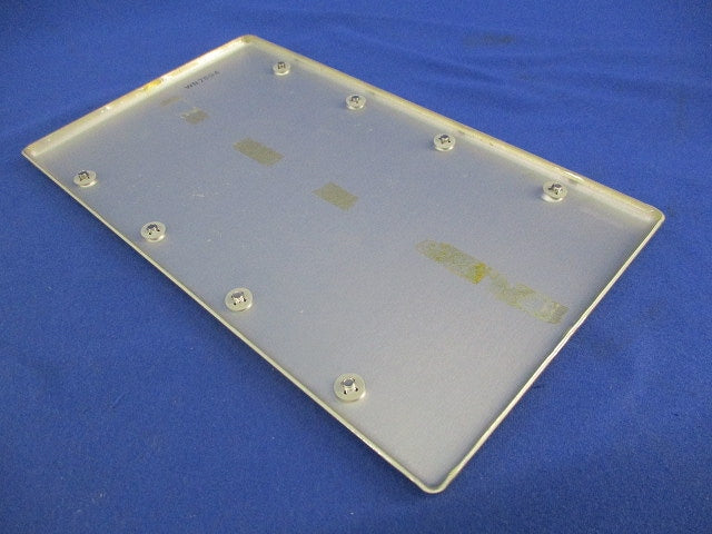新金属カバープレート(取付枠付)4連 National WN7594