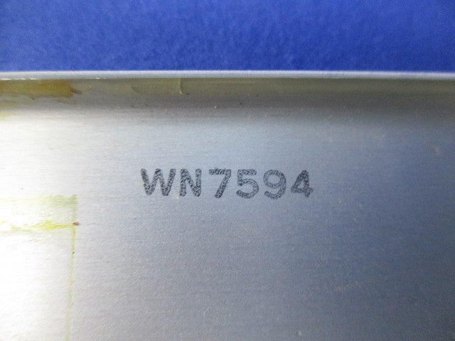 新金属カバープレート(取付枠付)4連 National WN7594