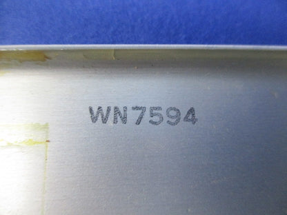 新金属カバープレート(取付枠付)4連 National WN7594