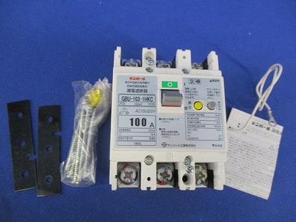 漏電遮断器３P2E100A(単三中性線欠相保護付) GBU-103･1HKC