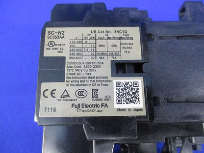 電磁開閉器200V24-36A SW-N2