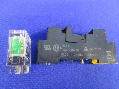 ミニパワーリレーソケットッセット G2R-2-SND(L)+P2RFZ-08