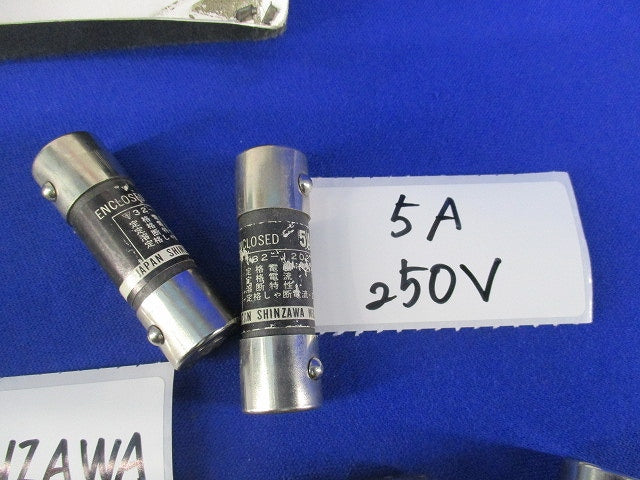 筒形ヒューズセット(混在9個入) 30A250V他