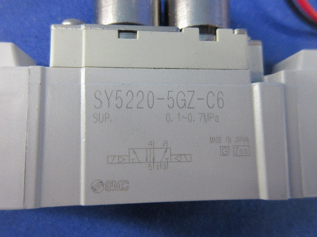 5ポートソレノイドバルブ SY5220-5GZ-C6