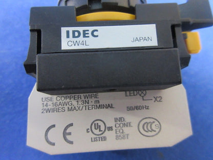 φ22 CWシリーズ フラッシュシルエット照光押ボタンスイッチ CW4L